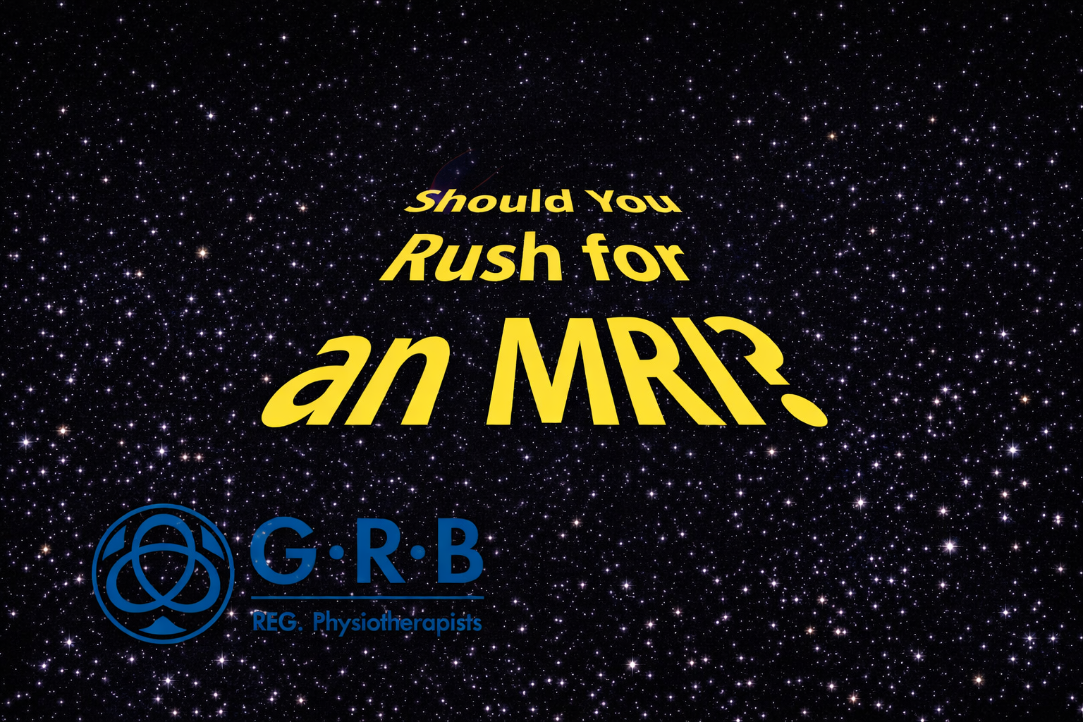 Should You Rush for an MRI? Why Imaging Doesn&rsquo;t Always Tell the Whole Story